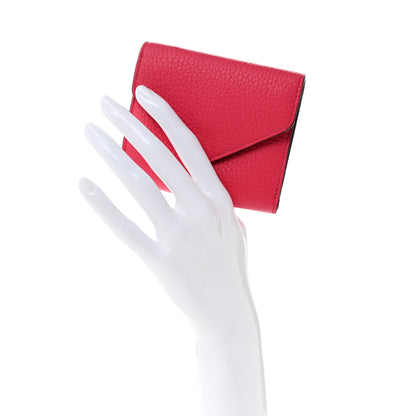 Christian Dior Bullcalf Diorissimo Envelope Wallet Rose Passion 2 of 11