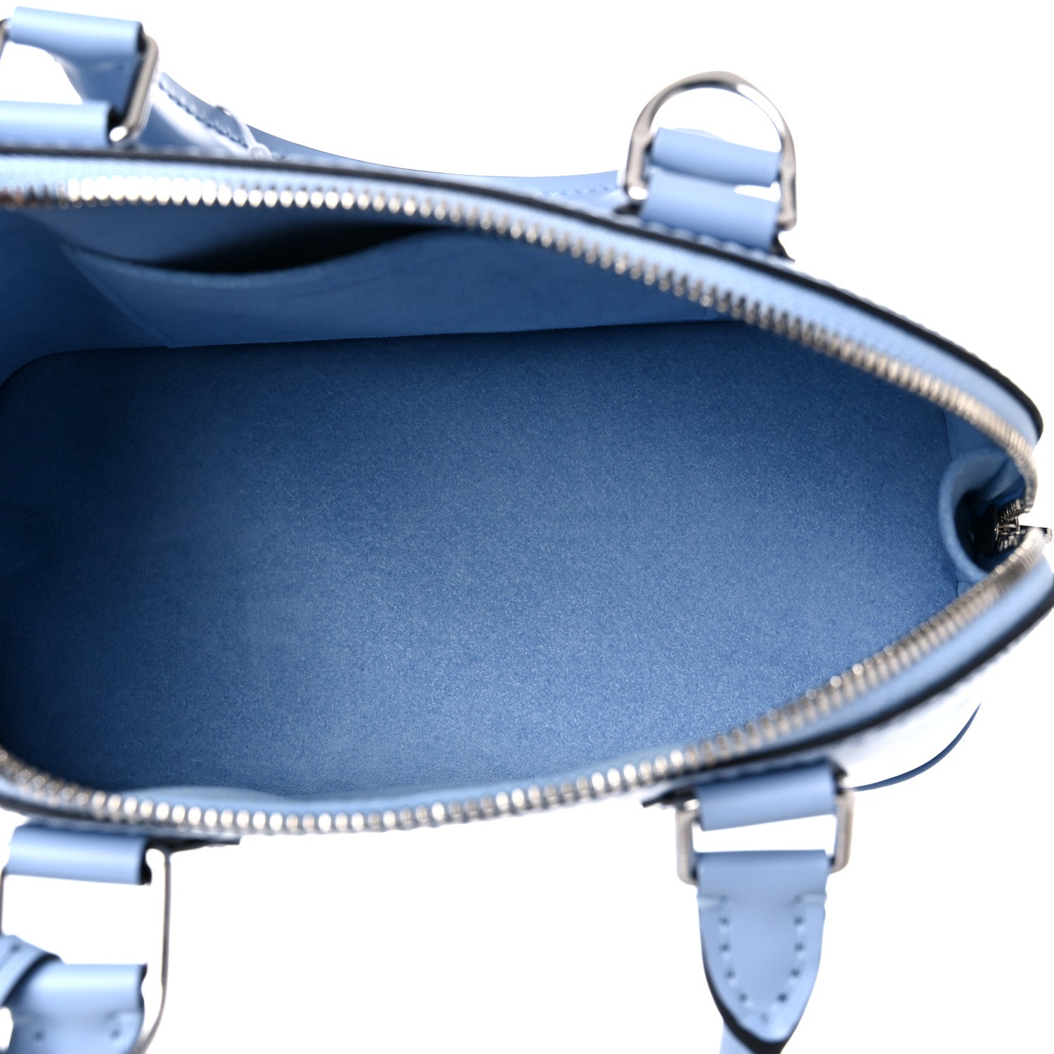 Louis Vuitton Epi Jacquard Alma BB Bleu Nuage 5 of 9