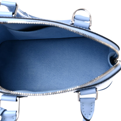 Louis Vuitton Epi Jacquard Alma BB Bleu Nuage 5 of 9