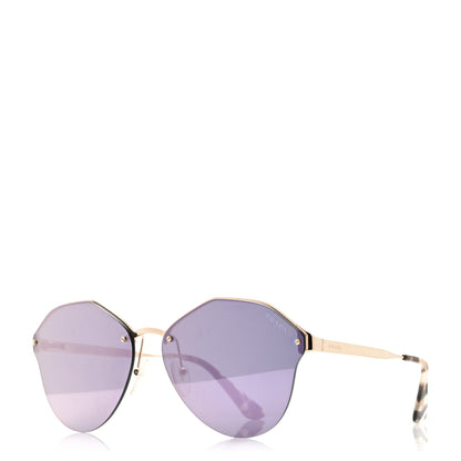 Prada Rimless Sunglasses SPR 64T Violet Gold 1 of 6