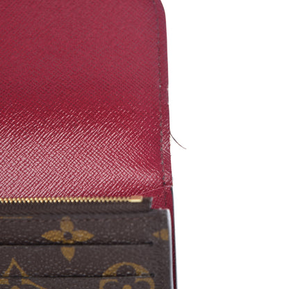 Louis Vuitton Monogram Emilie Wallet Fuchsia 9 of 9