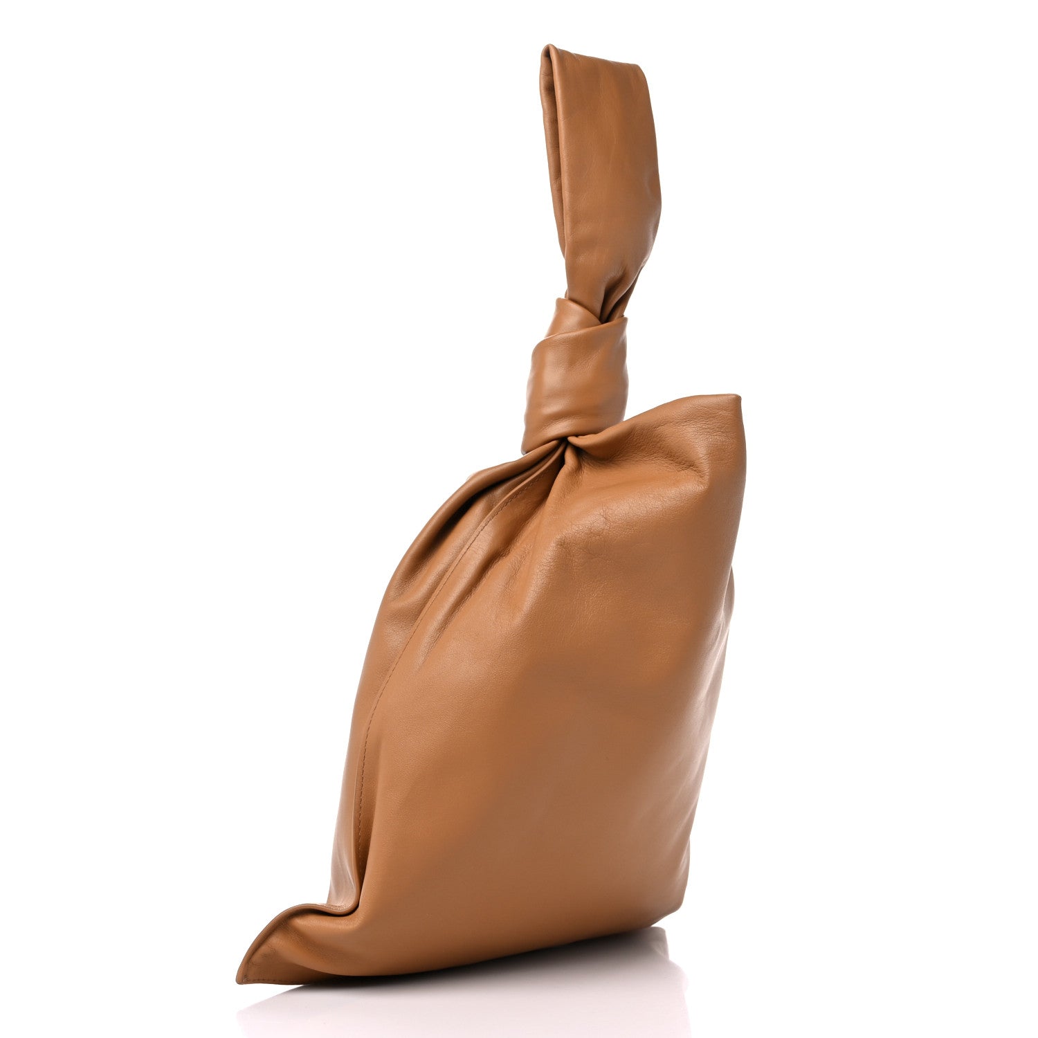 Bottega Veneta Supple Calfskin BV Twist Caramel 3 of 9