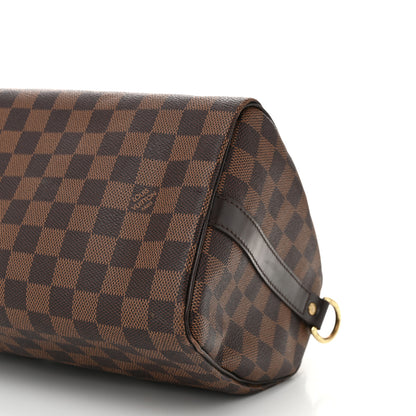 Louis Vuitton Damier Ebene Speedy Bandouliere 25 10 of 10