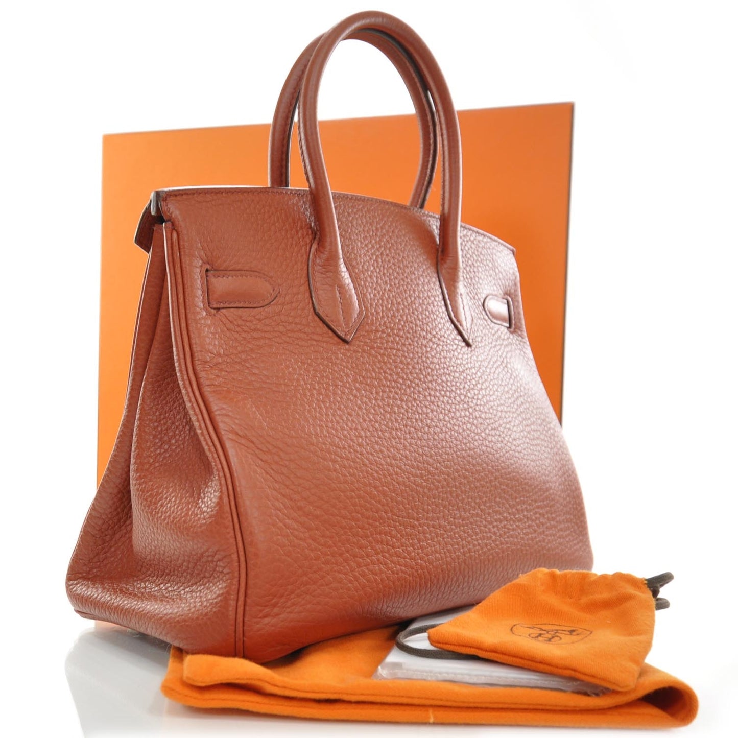 Taurillon Clemence Birkin 30 Red