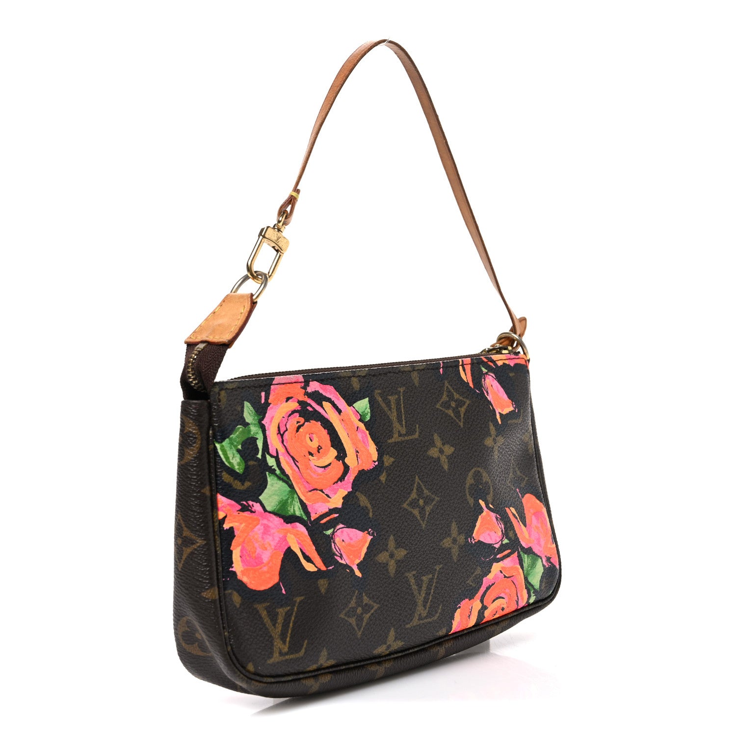 Louis Vuitton Monogram Roses Pochette Accessories 3 of 10