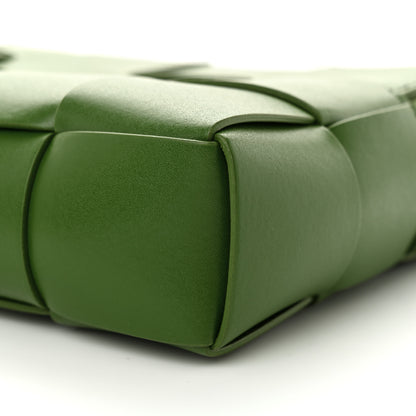 Bottega Veneta Calfskin Maxi Intrecciato Cassette Camera Bag Avocado 10 of 11