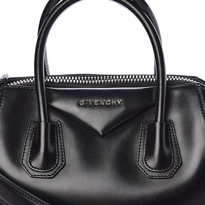 Givenchy Shiny Lord Calfskin Small Antigona Black 8 of 10