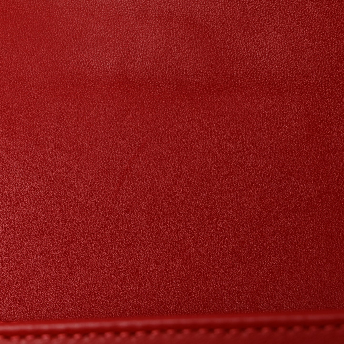 Lambskin Quilted Medium Boy Flap Red