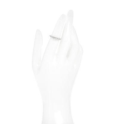 Tiffany Platinum Diamond Jazz Graduated Band Ring 49 4.75 2 of 5