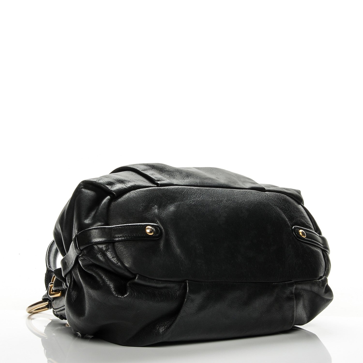 Prada Soft Calf Hobo Nero Black 4 of 10