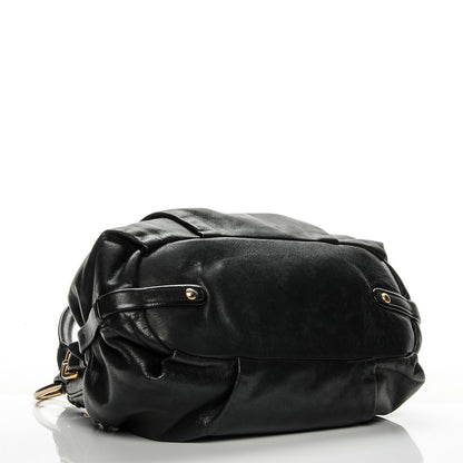 Prada Soft Calf Hobo Nero Black 4 of 10