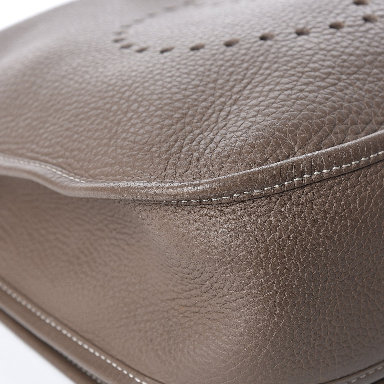 Hermes Taurillon Clemence Evelyne III GM Etoupe 18 of 20