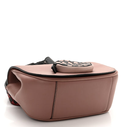 Bottega Veneta Nappa Intrecciato Luna Crossbody Pouch Multicolor 4 of 12