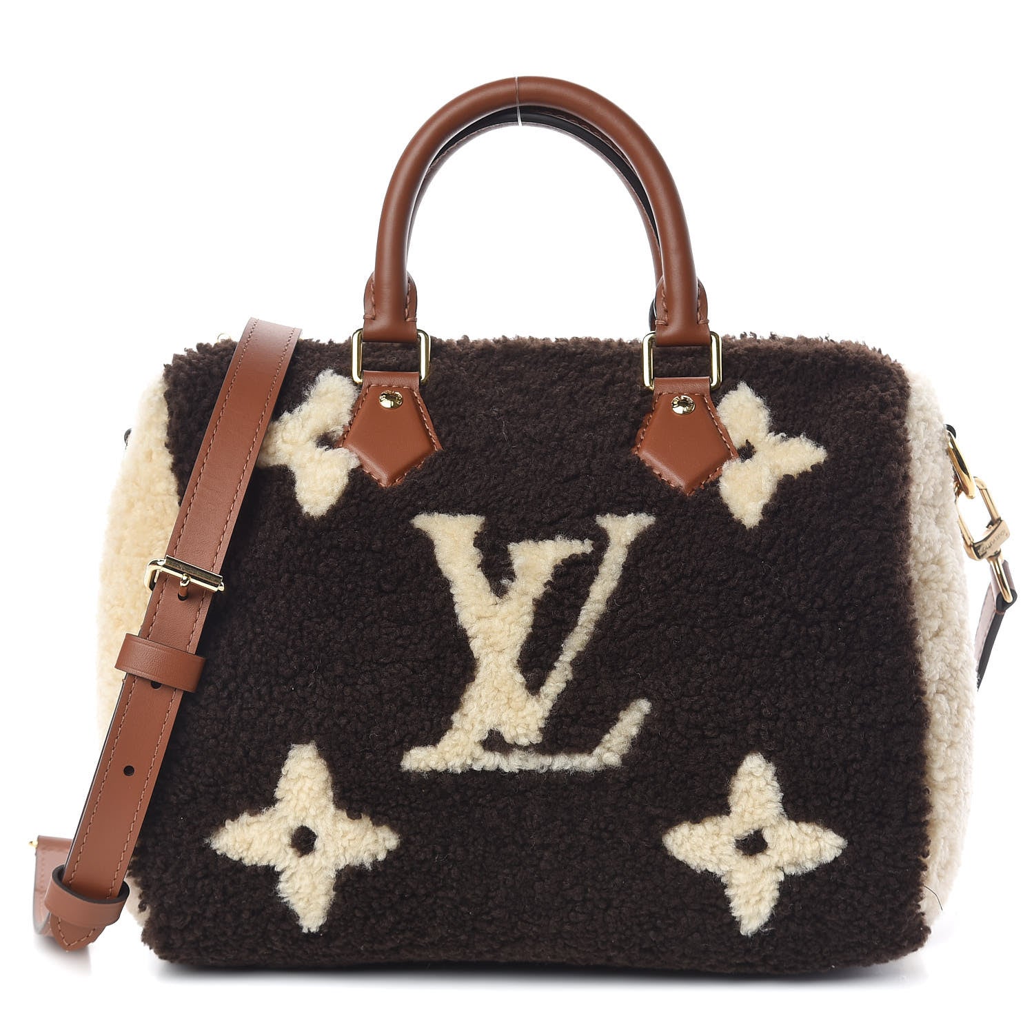 Louis Vuitton Monogram Teddy Speedy Bandouliere 25 1 of 10