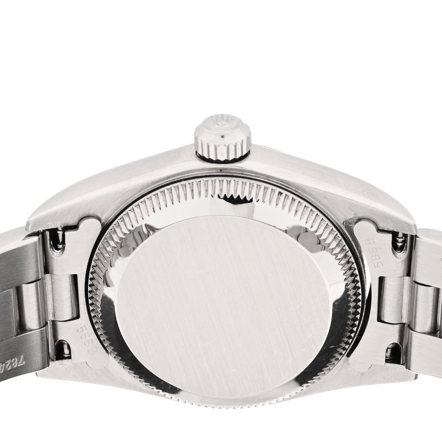 Rolex Stainless Steel 24mm Oyster Perpetual Watch Pink 76080 4 of 4
