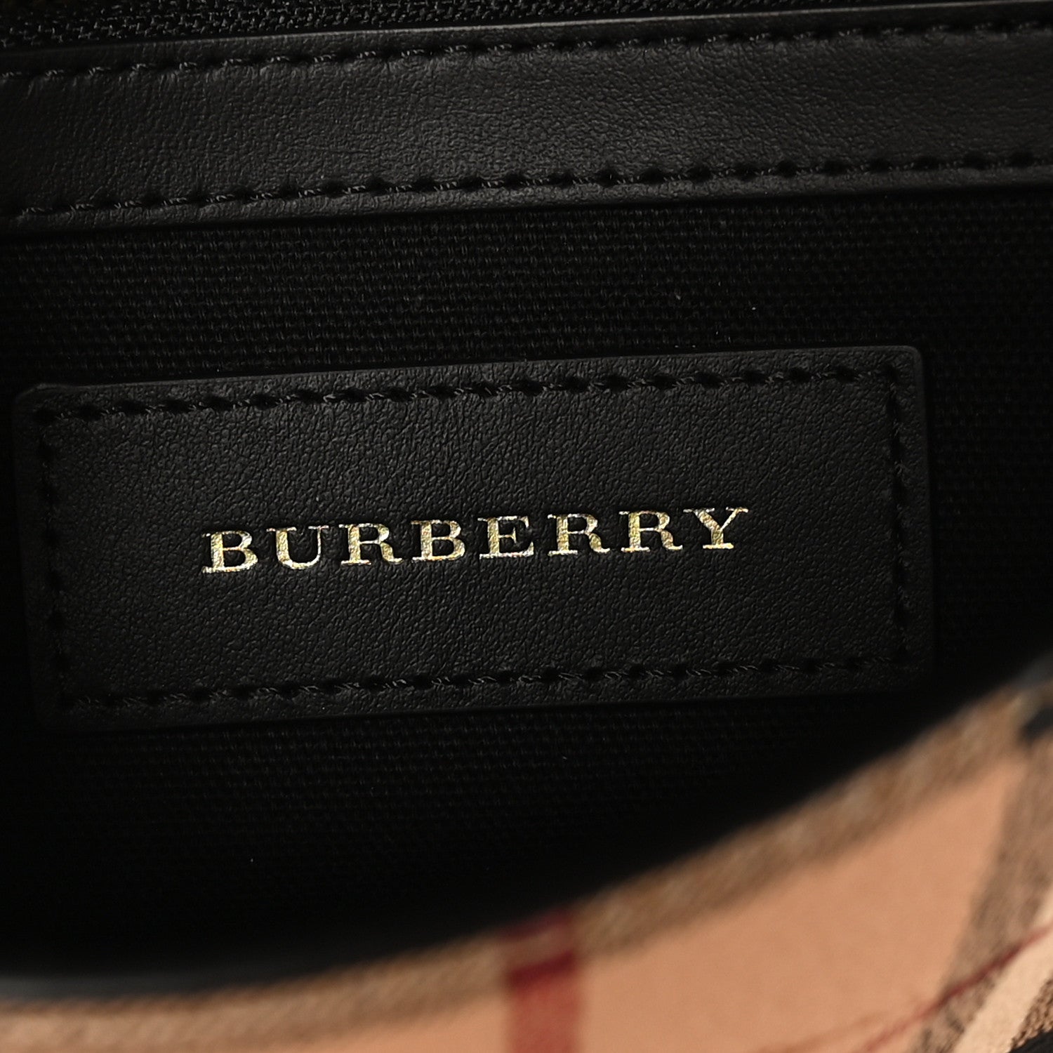 Burberry Haymarket Check Small Loxley Crossbody Black 1858254