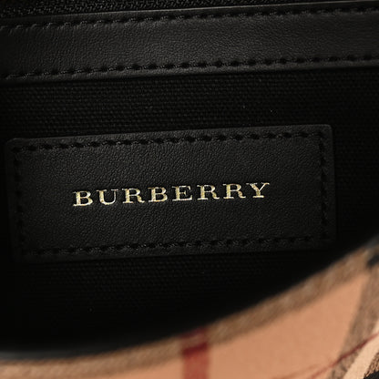 Burberry Haymarket Check Small Loxley Crossbody Black 6 of 9