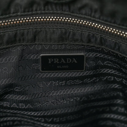 Prada Nylon Tessuto Impuntu Quilted Tote Black 7 of 9