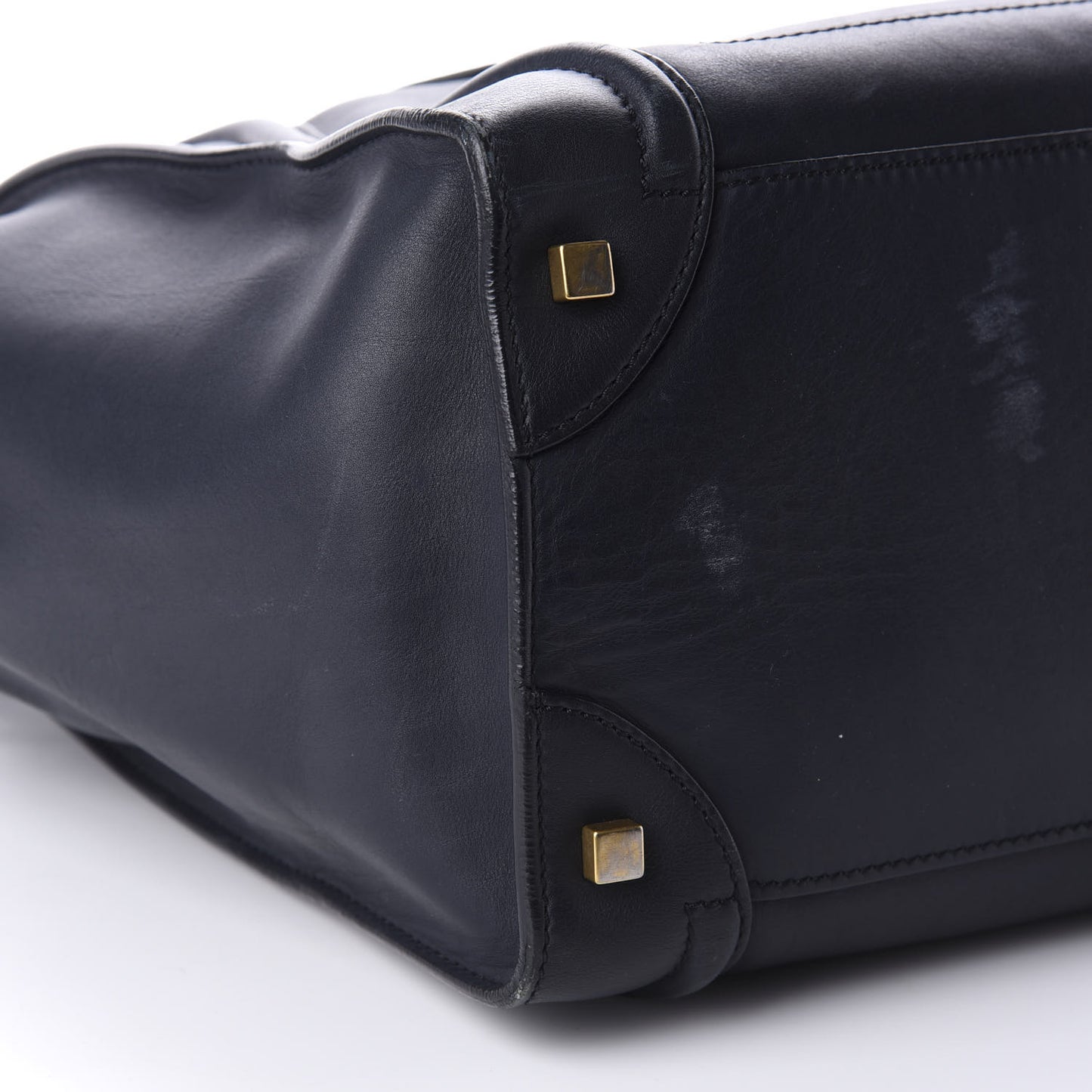 Smooth Calfskin Micro Luggage Black