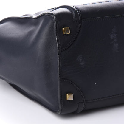 Celine Smooth Calfskin Micro Luggage Black 6 of 13