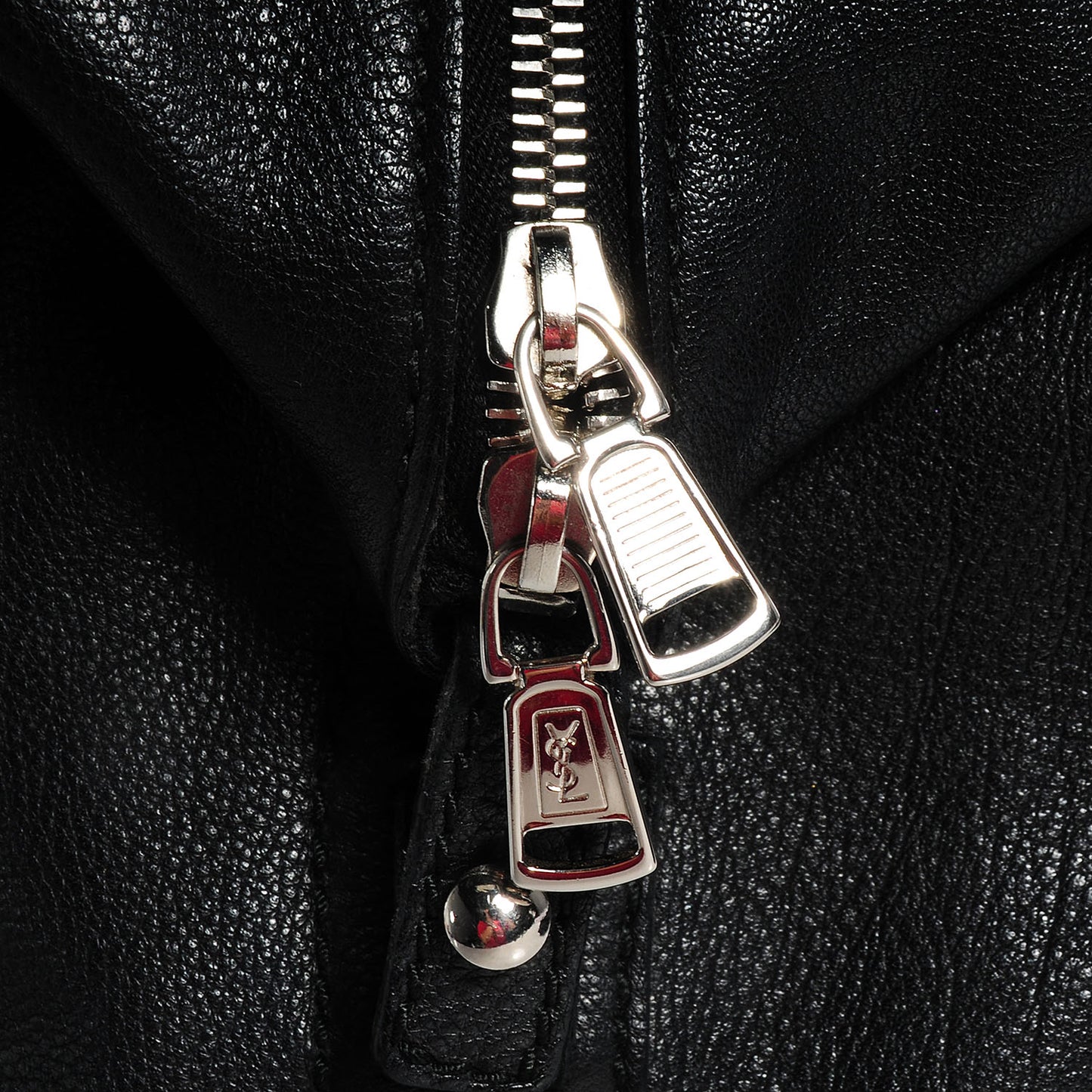 Calfskin Patent Medium Easy Sac Black