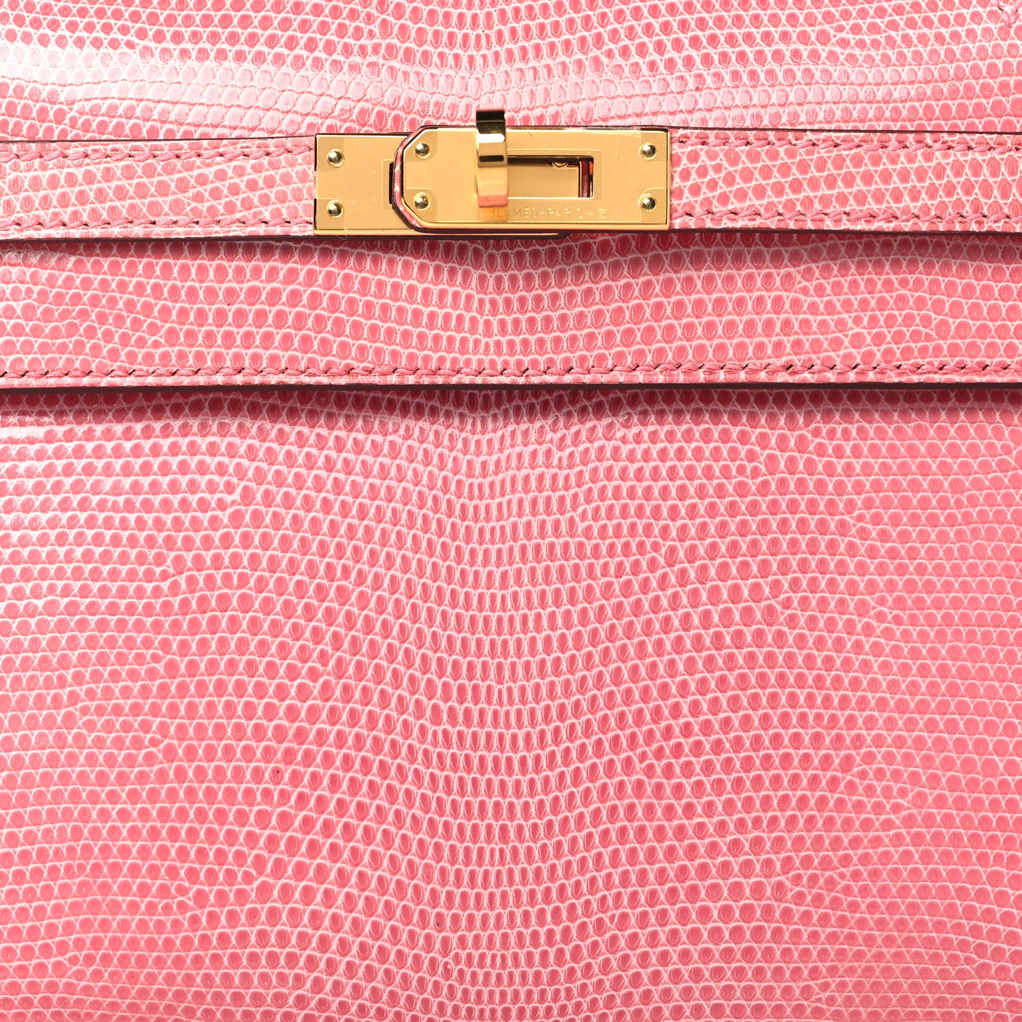 Lizard Kelly Pochette Clutch 5P Pink
