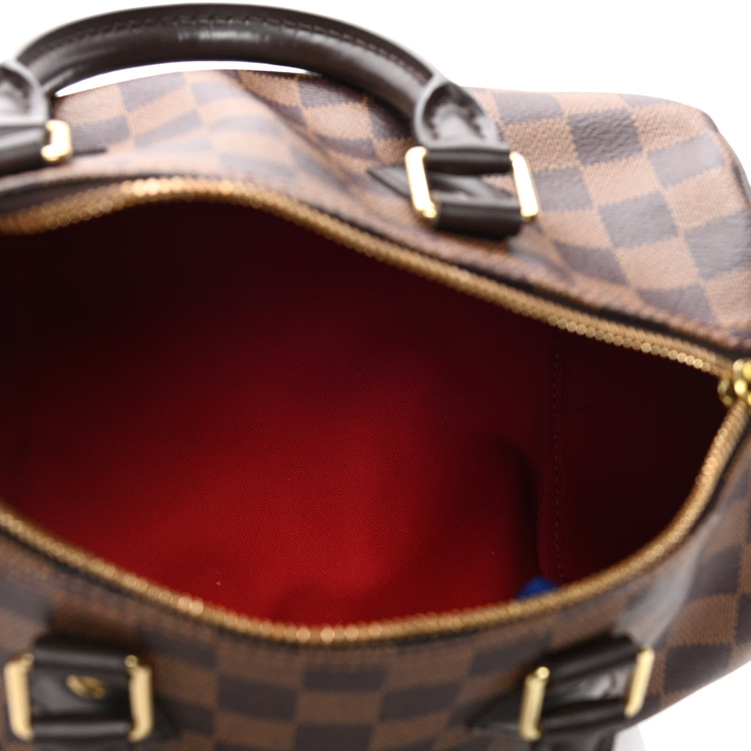 Louis Vuitton Damier Ebene Speedy Bandouliere 25 4 of 4