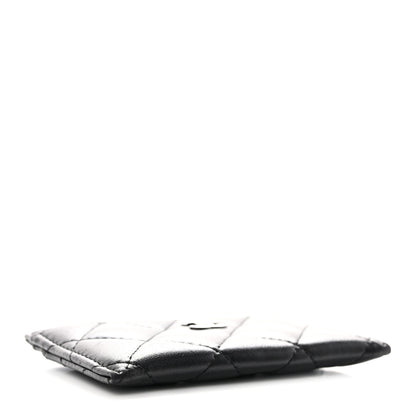 Chanel Lambskin Quilted Card Holder Black 4 of 8