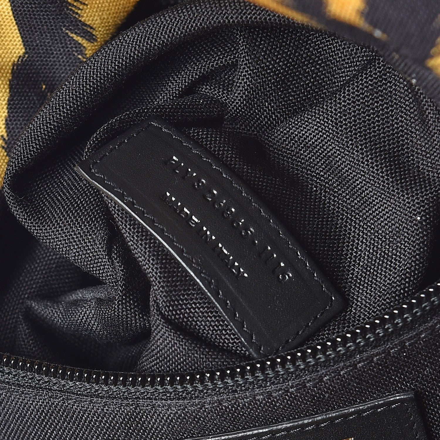 Saint Laurent Nylon Palm Tree Sunset Print Hunting Backpack Red Yellow Black 11 of 14