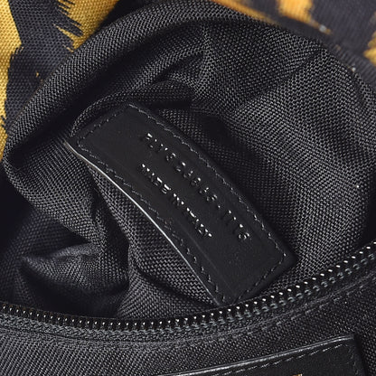 Saint Laurent Nylon Palm Tree Sunset Print Hunting Backpack Red Yellow Black 11 of 14