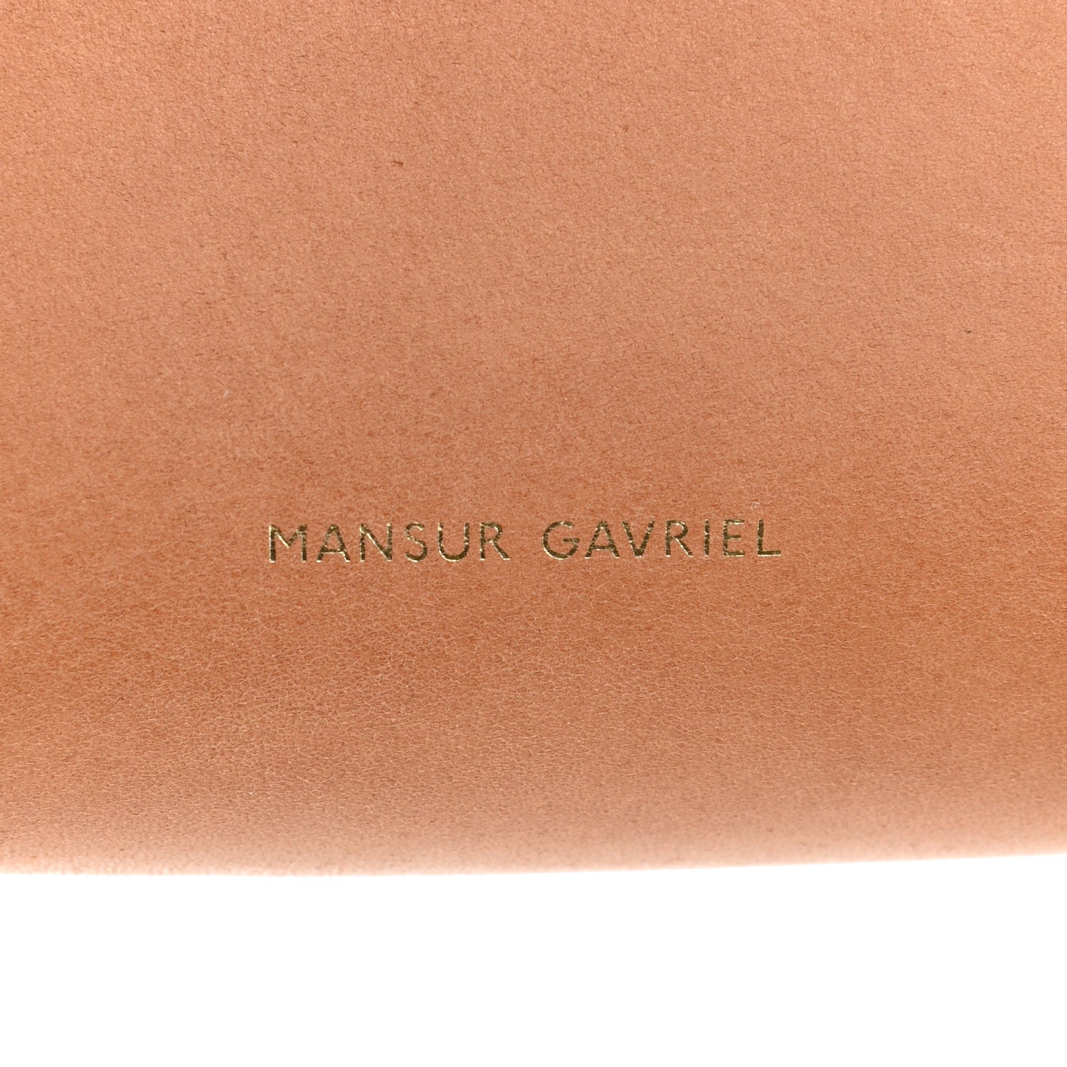 Mansur Gavriel Vegetable Tanned Calfskin Mini Bucket Bag Camello Rosa 5 of 10
