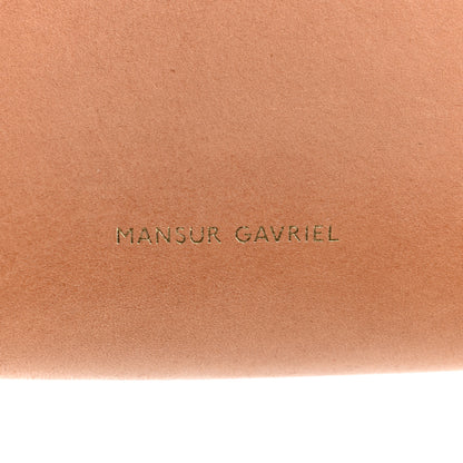 Mansur Gavriel Vegetable Tanned Calfskin Mini Bucket Bag Camello Rosa 5 of 10