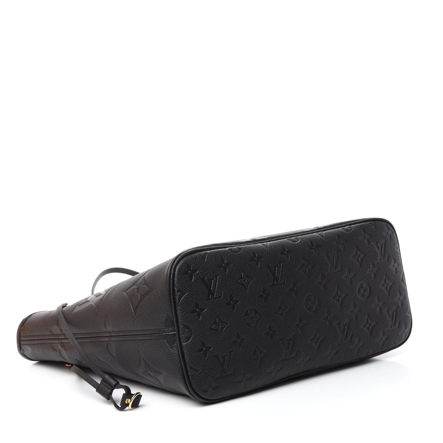 Louis Vuitton Empreinte Monogram Giant Neverfull MM Black 4 of 11