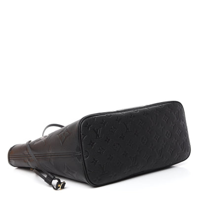 Louis Vuitton Empreinte Monogram Giant Neverfull MM Black 4 of 11