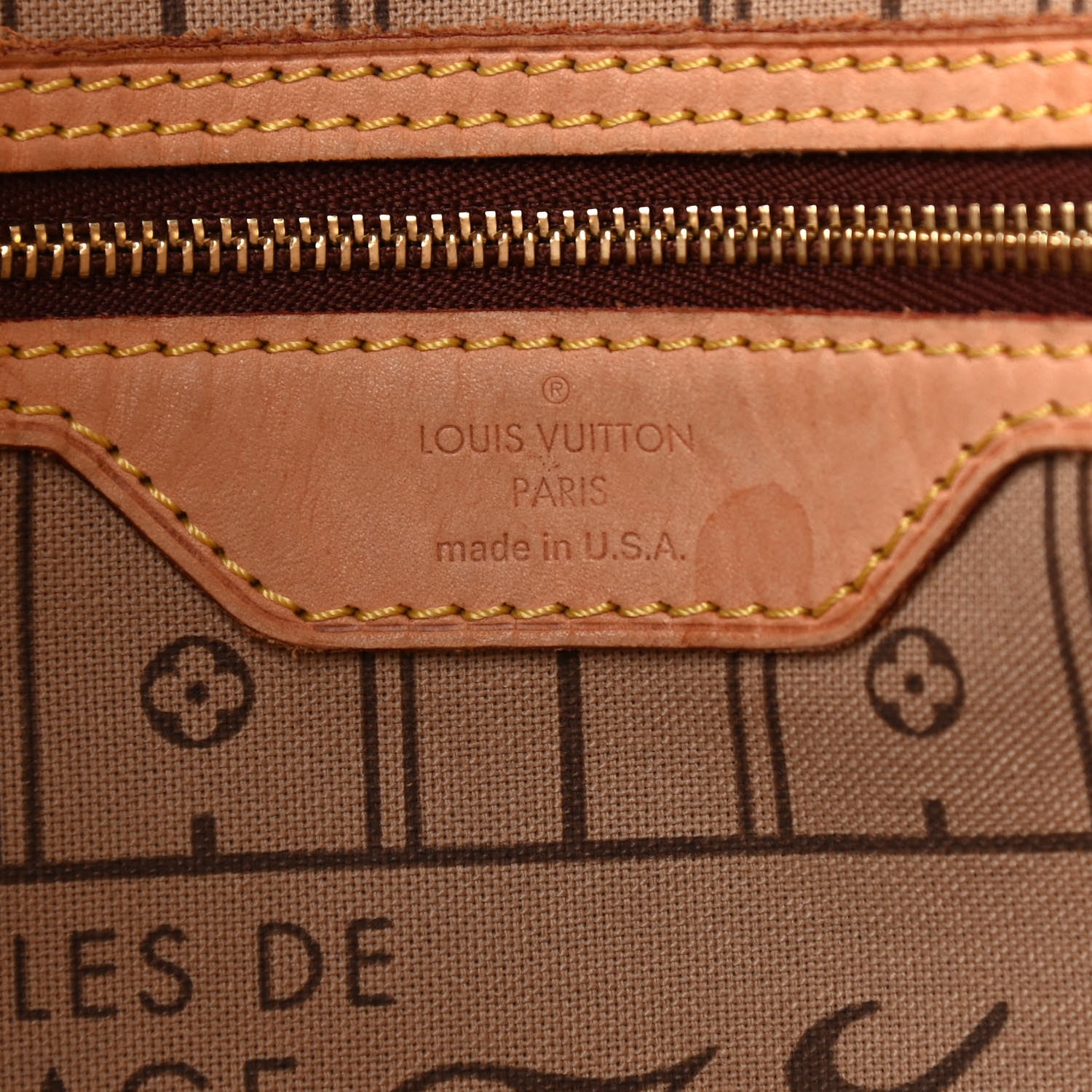 Louis Vuitton Monogram Neverfull MM 7 of 16