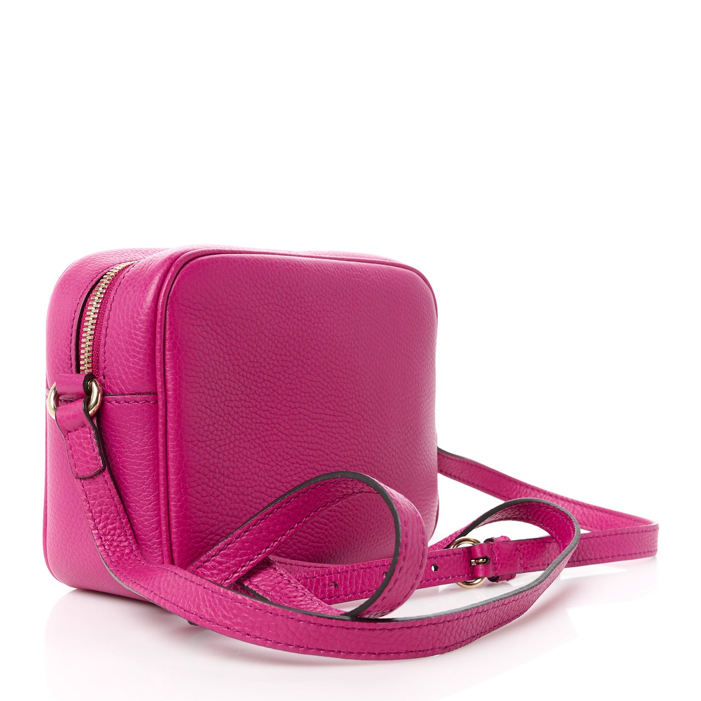 Cellarius Calfskin Small Soho Disco Bag Bright Bouganville