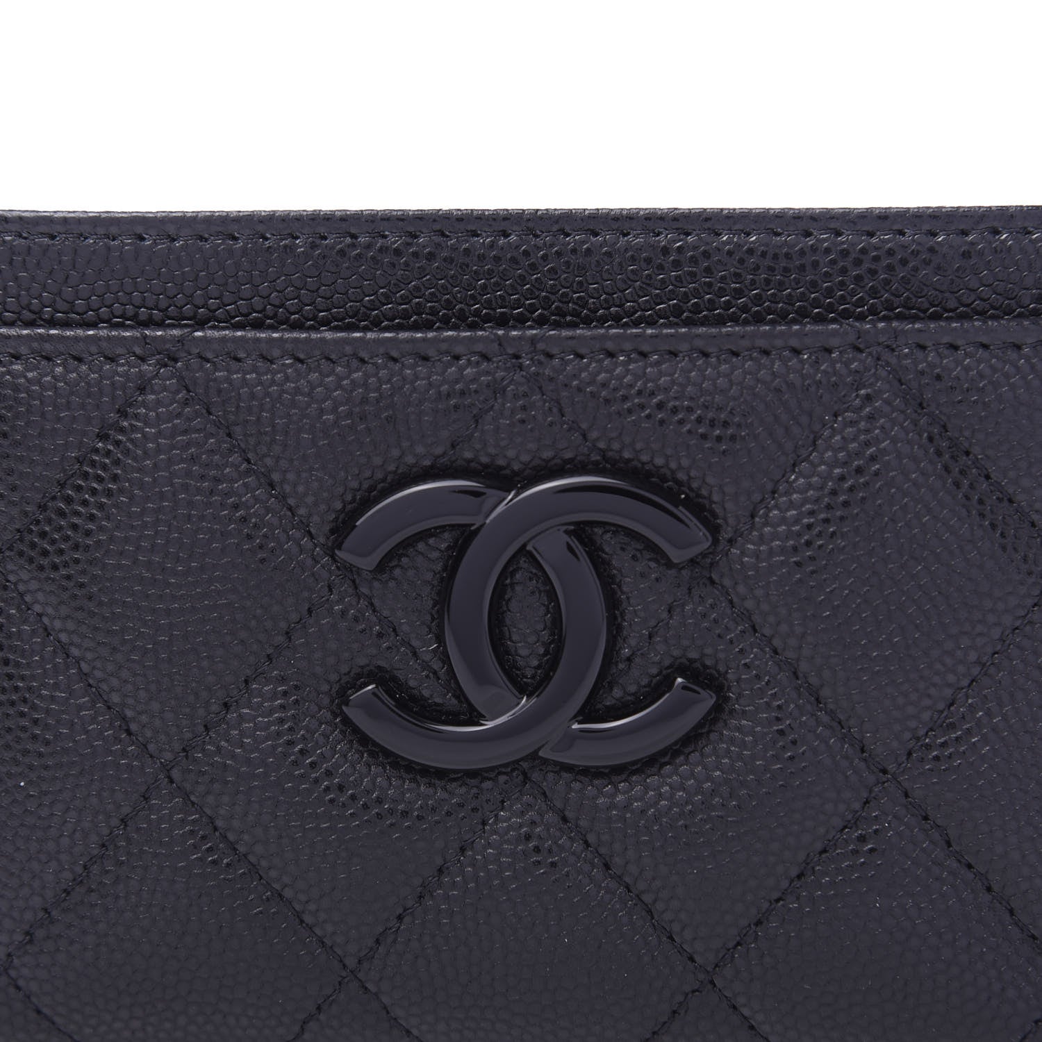 Chanel Caviar Quilted My Everything Card Holder Black 9 of 10