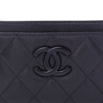 Chanel Caviar Quilted My Everything Card Holder Black 9 of 10