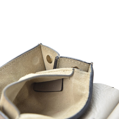 Chloe Suede Calfskin Mini Faye Bracelet Bag Motty Grey 9 of 10