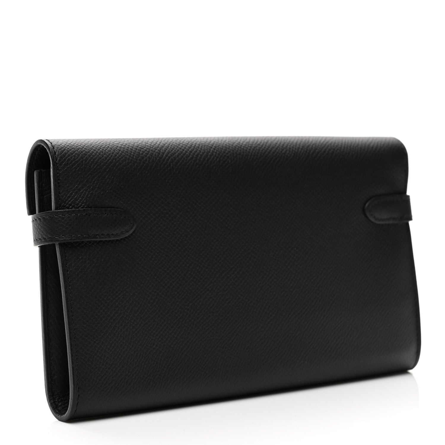 Hermes Epsom Kelly Longue Wallet Black 3 of 8