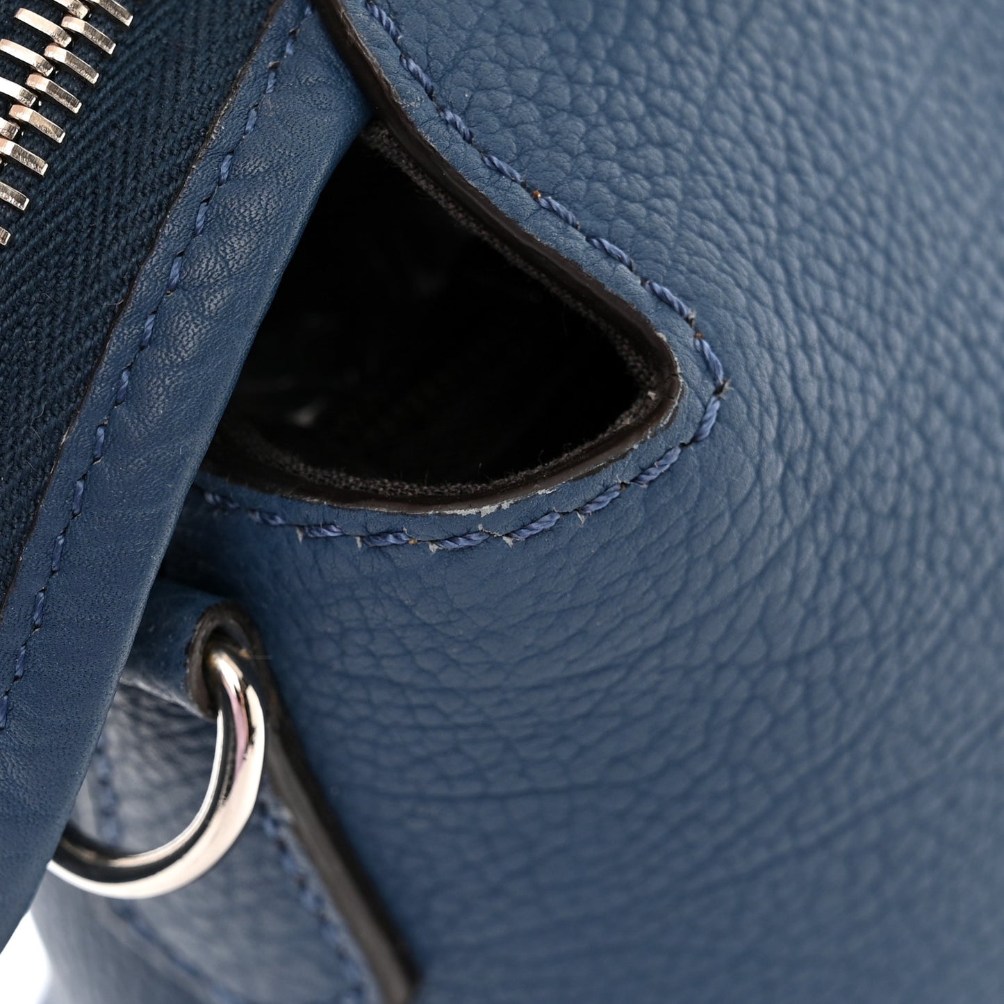 Vitello Camargue Large By The Way Boston Bag Blue
