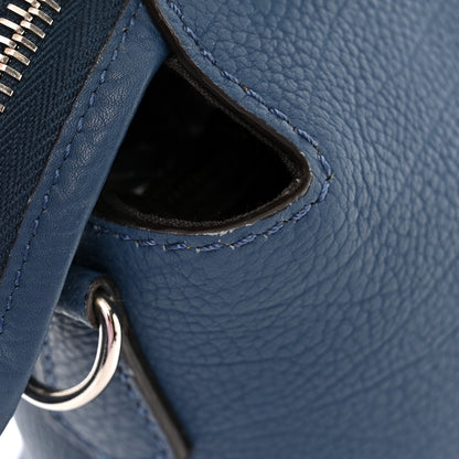 Fendi Vitello Camargue Large By The Way Boston Bag Blue 12 of 14