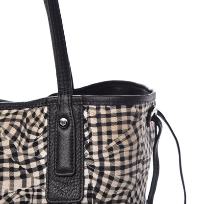 MCM Visetos Medium Liz Reversible Shopper Tote Black 13 of 20