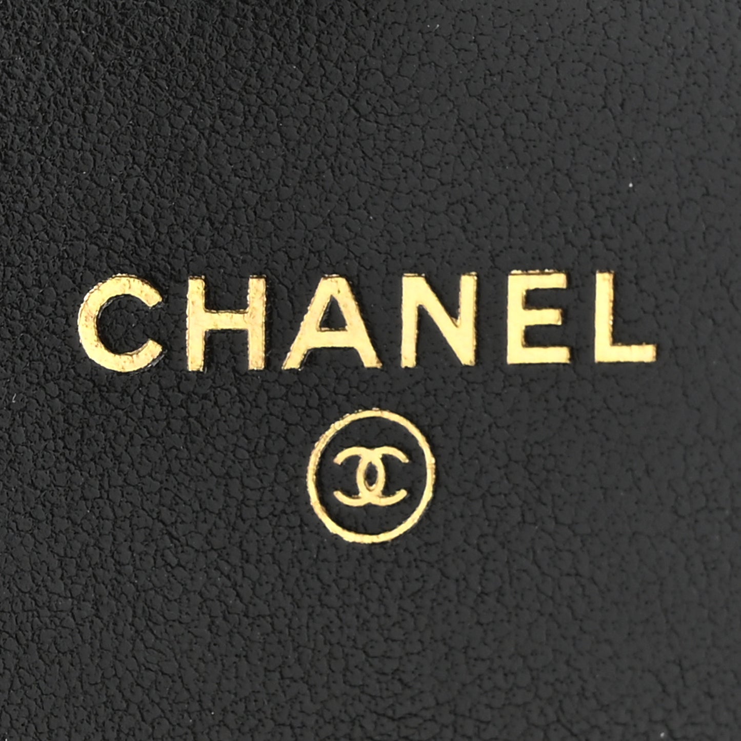 Lambskin Quilted Chanel 19 Flap Coin Purse With Chain Black