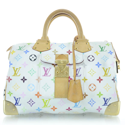 Louis Vuitton Monogram Multicolor Speedy 30 White 1 of 12