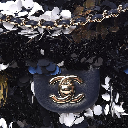Chanel Sequin East West Flap Multicolor 12 of 13