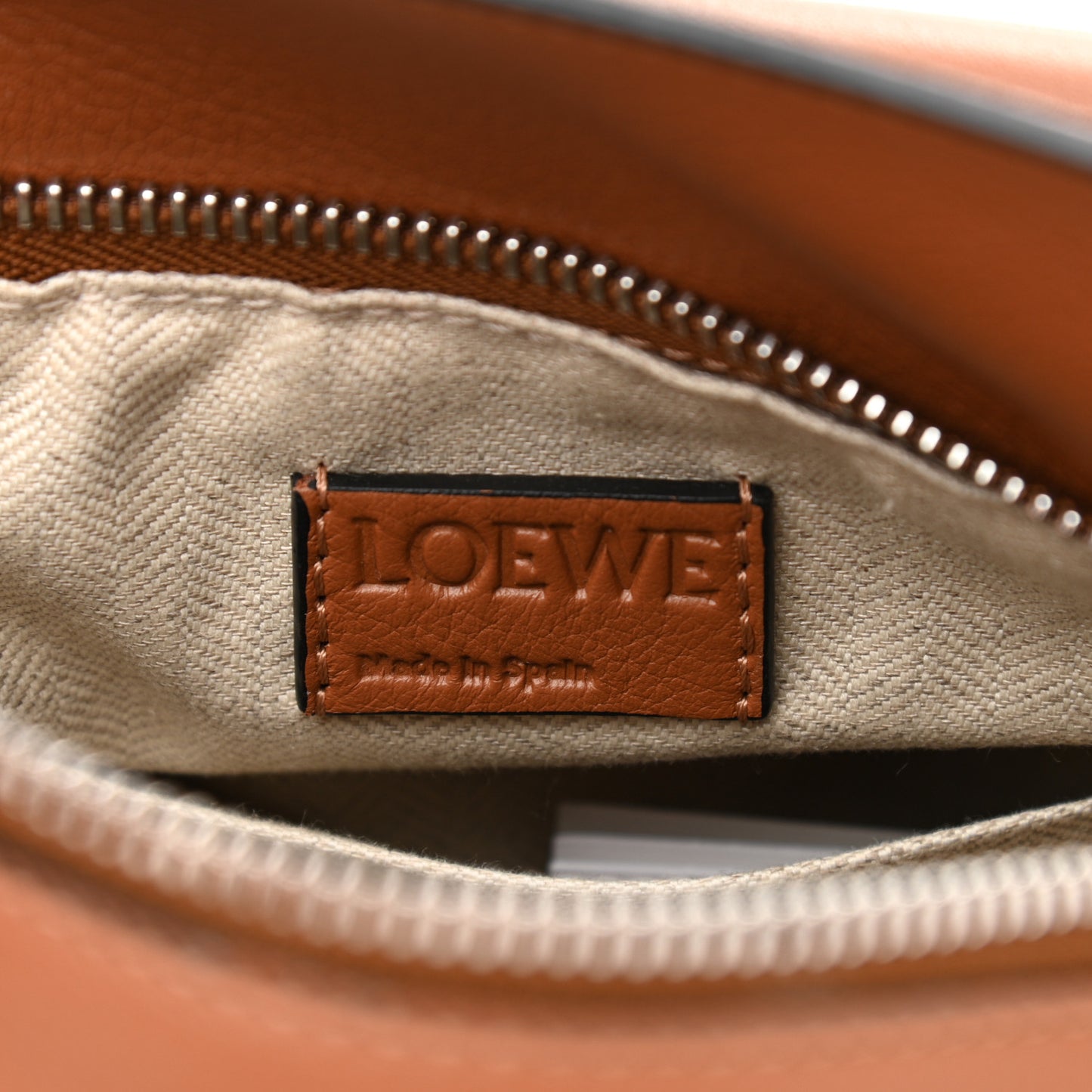Calfskin Small Puzzle Bag Tan