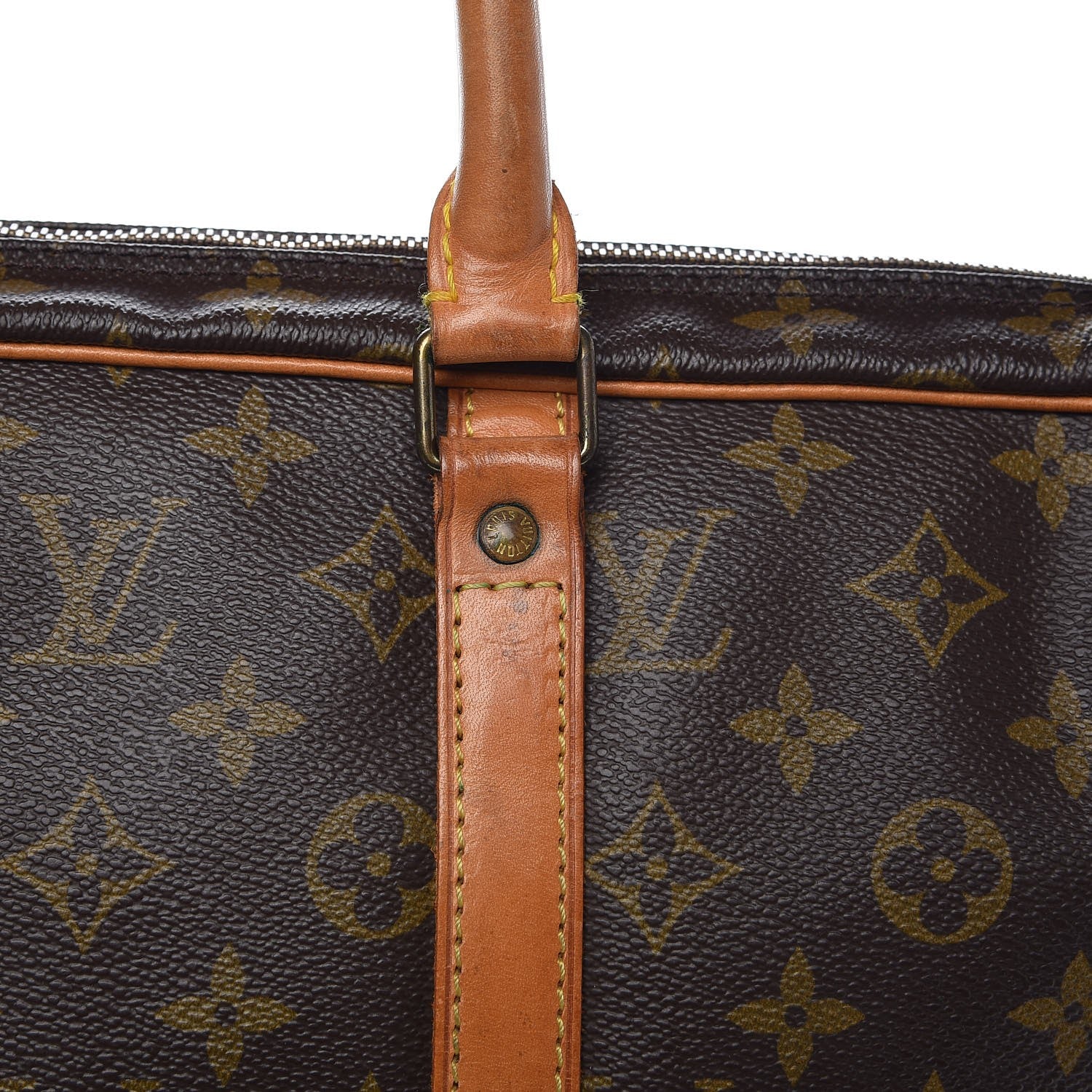 Louis Vuitton Monogram Porte Documents Voyage Briefcase 14 of 15