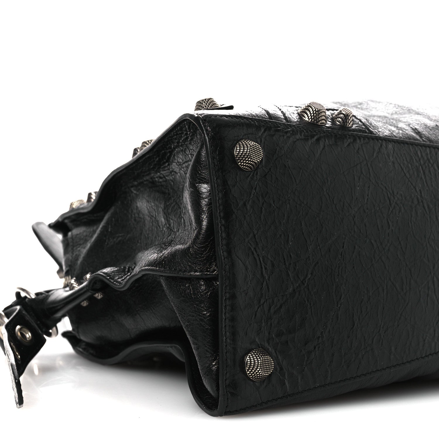 Balenciaga Agneau Arena Neo Cagole City Handbag Black 10 of 11
