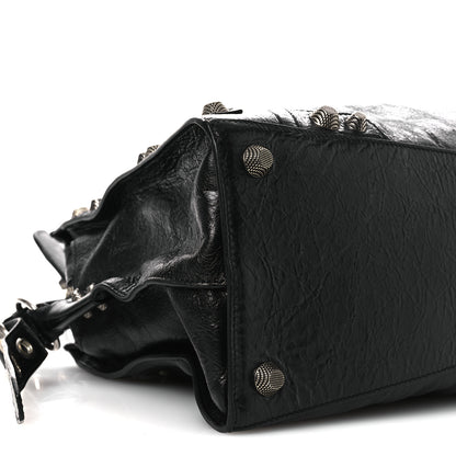 Balenciaga Agneau Arena Neo Cagole City Handbag Black 10 of 11